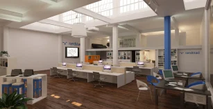 Plan de acogida digital (onboarding) con recorrido virtual 3D por las oficinas e instalaciones de la empresa.