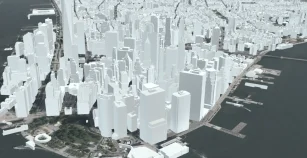 Visualización arquitectónica en tiempo real desarrollada con motores gráficos Unreal Engine o Unity.